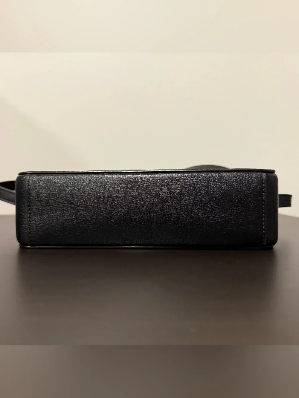 Kate Spade New York Black Leather Camera Crossbody Bag